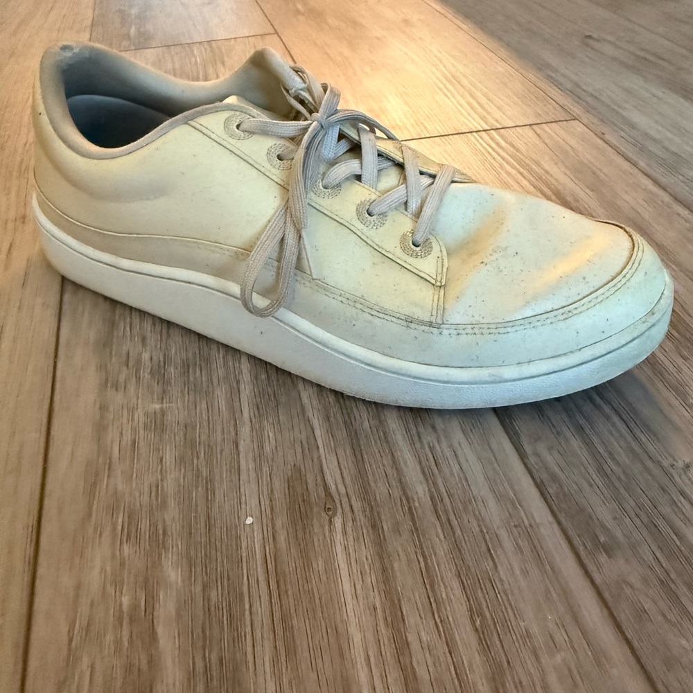 Men's Allbirds Cream Plant Leather Sneaker